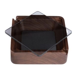 Cendrier Bois Transparent en design élégant et moderne