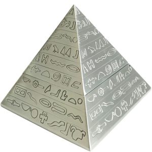 Cendrier pyramide décoratif Saqqarah en résine